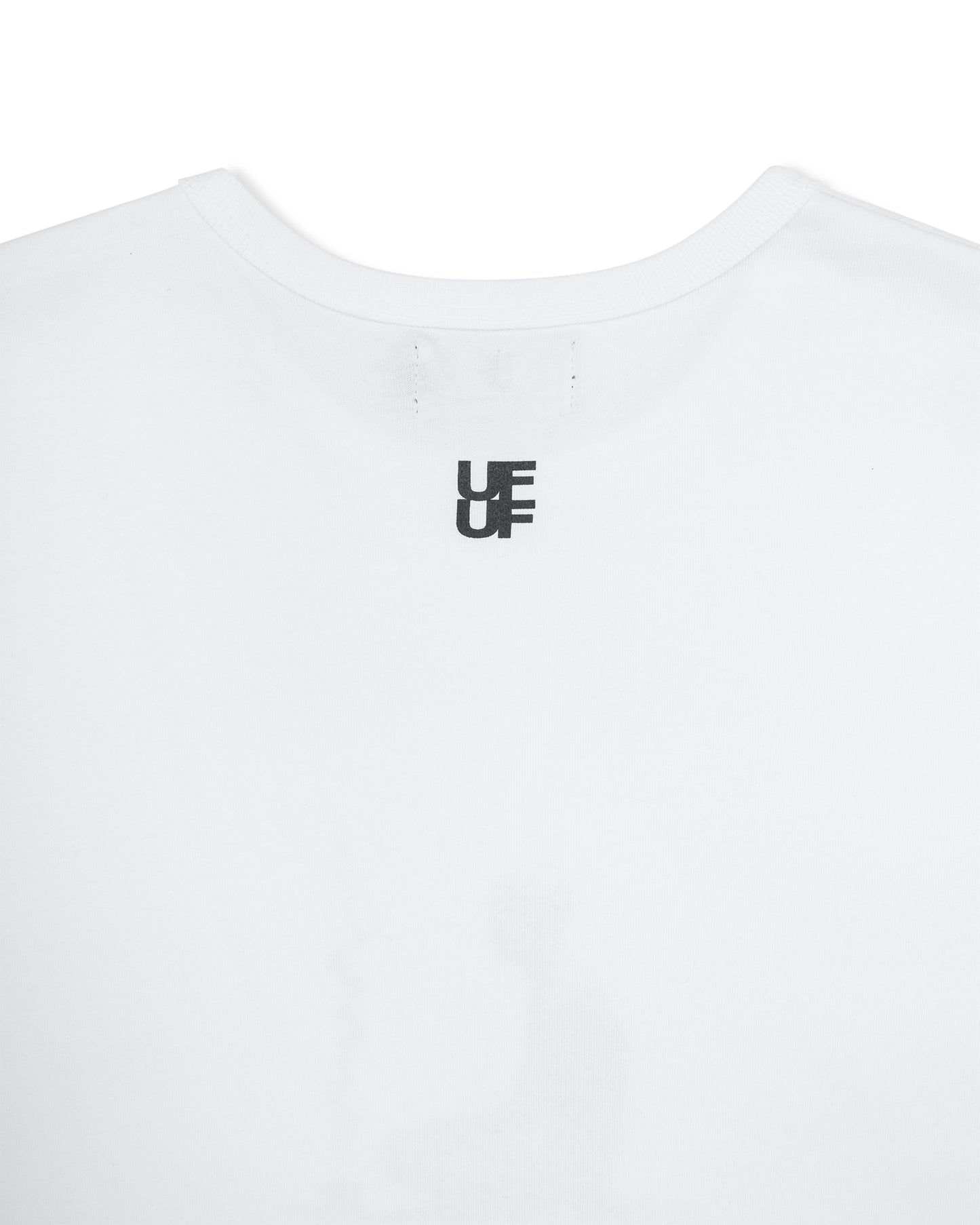 UF “HERE, RIGHT NOW” T-SHIRT [WHITE]