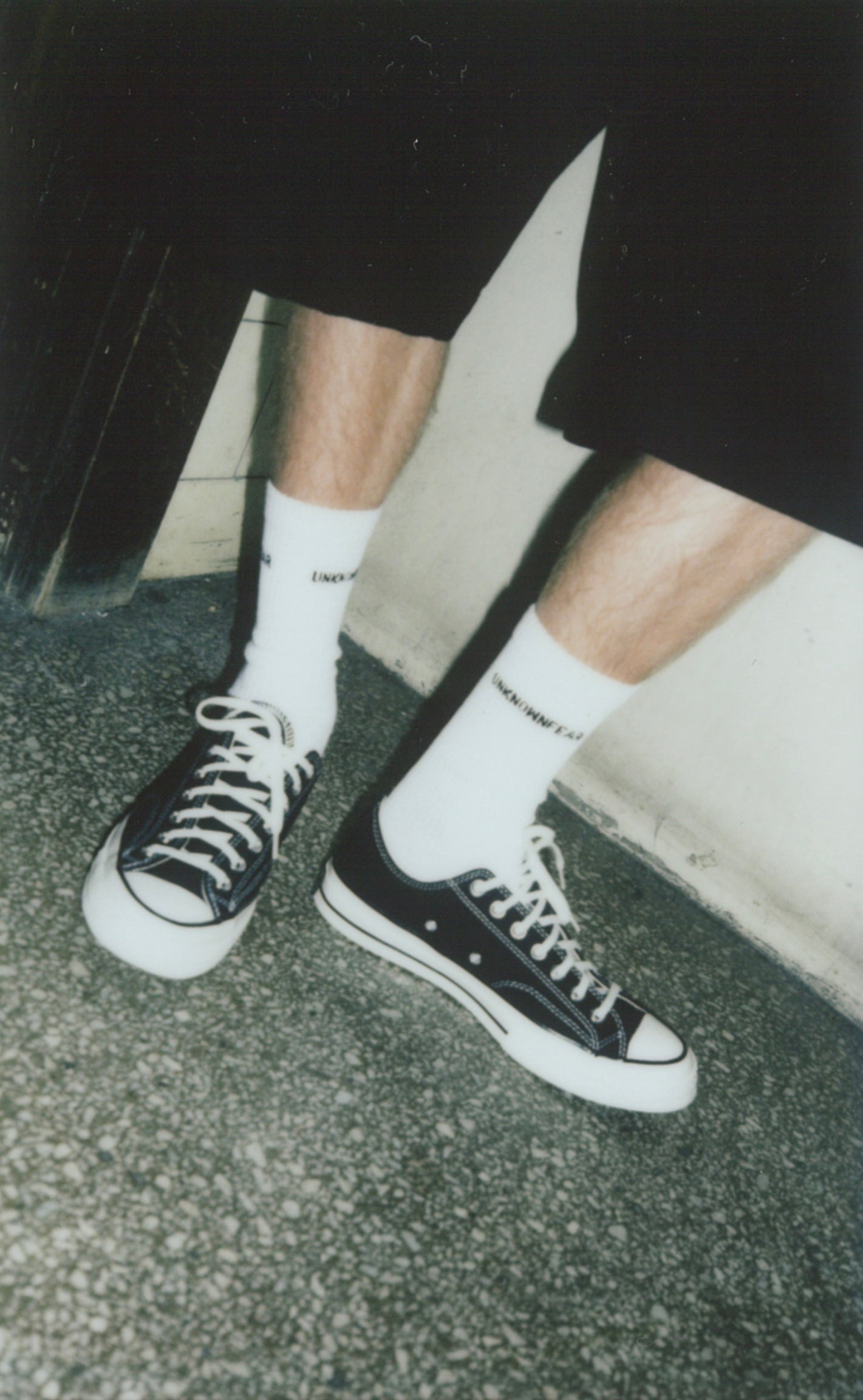UF CREW SOCKS [WHITE]