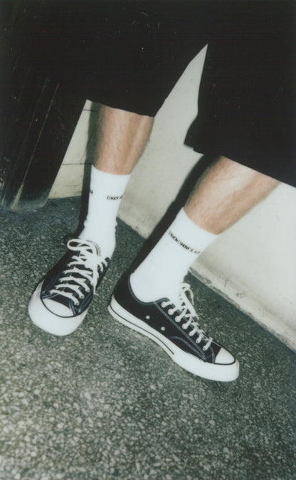 UF CREW SOCKS [WHITE]