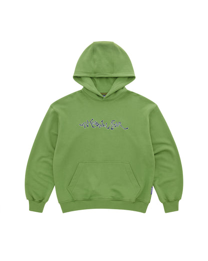 UF “LOGO” PULLOVER HOODIE [SLIME GREEN]