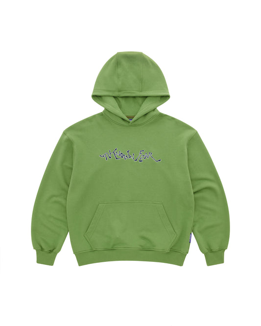 UF “LOGO” PULLOVER HOODIE [SLIME GREEN]