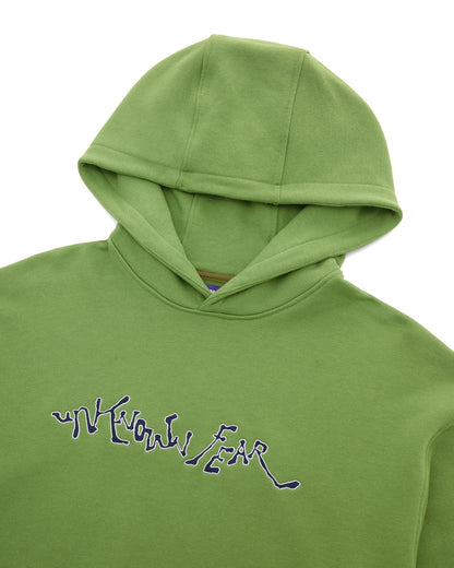 UF “LOGO” PULLOVER HOODIE [SLIME GREEN]