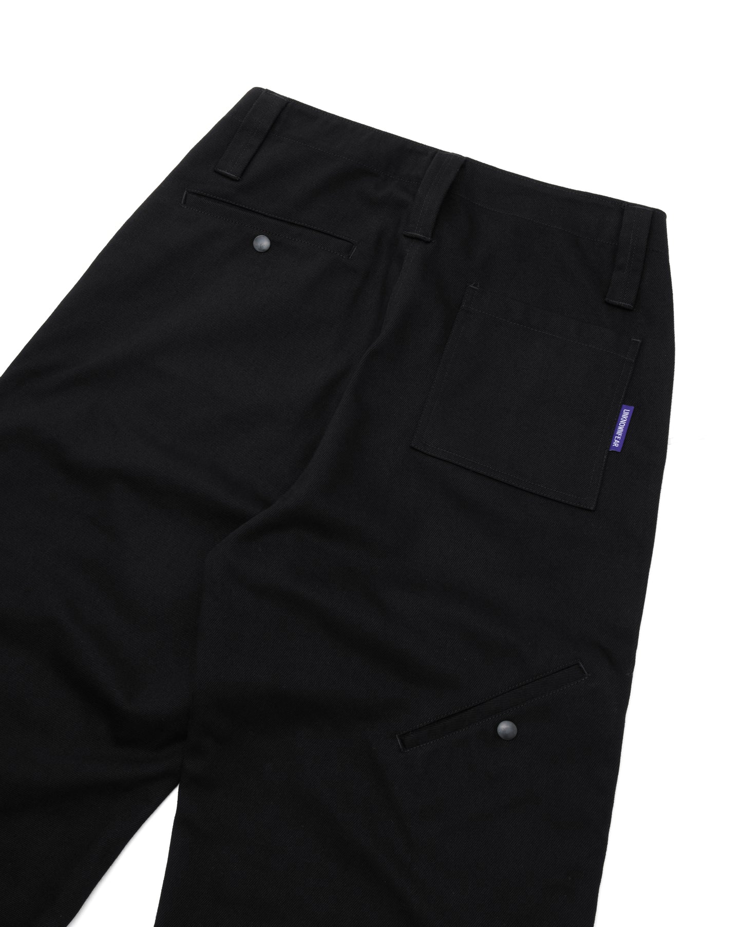 UF COTTON DRILL PANTS [BLACK]