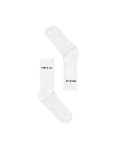 UF CREW SOCKS [WHITE]